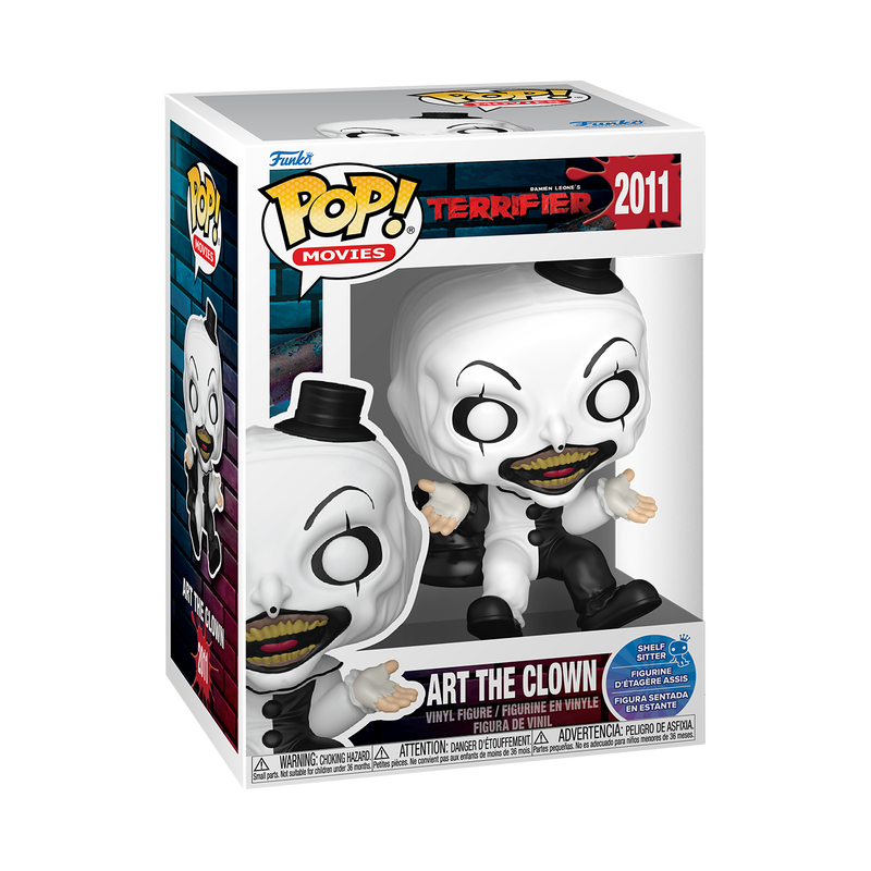 Terrifier- Art the Clown (Shelf Sitter) Pop!