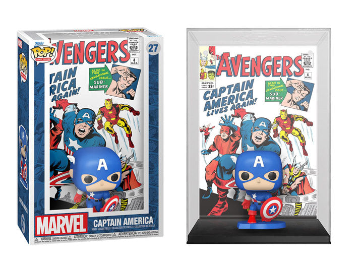 Captain America Pop! Comic Cover