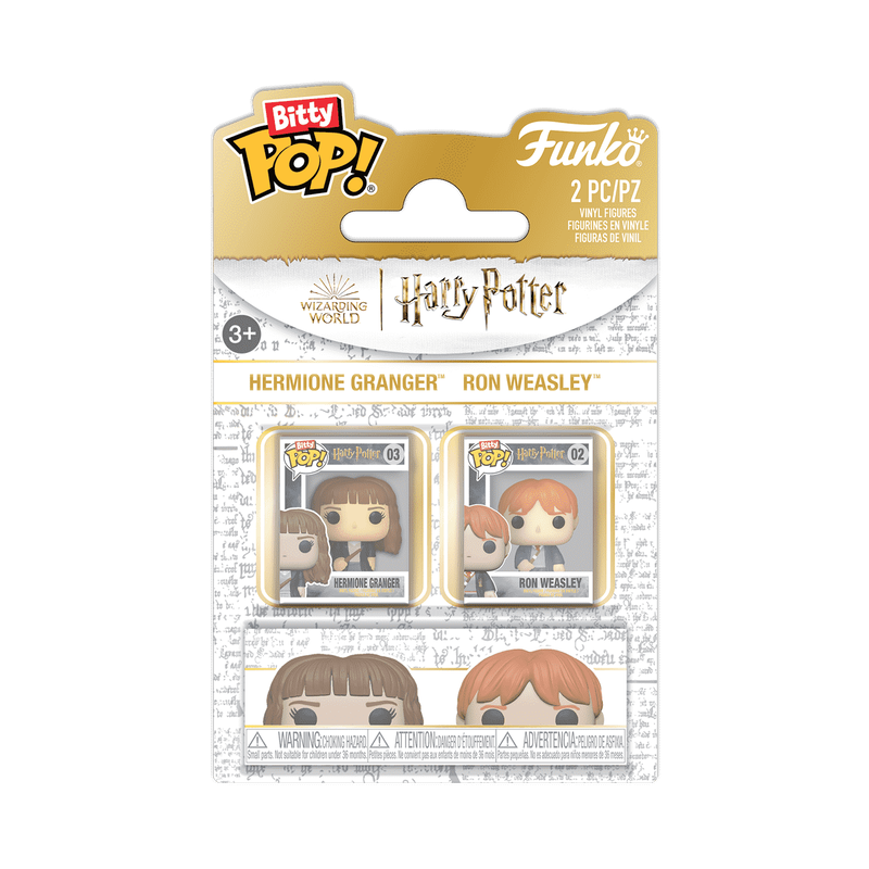 Harry Potter- Hermione & Ron Bitty Pop! 2-Pack