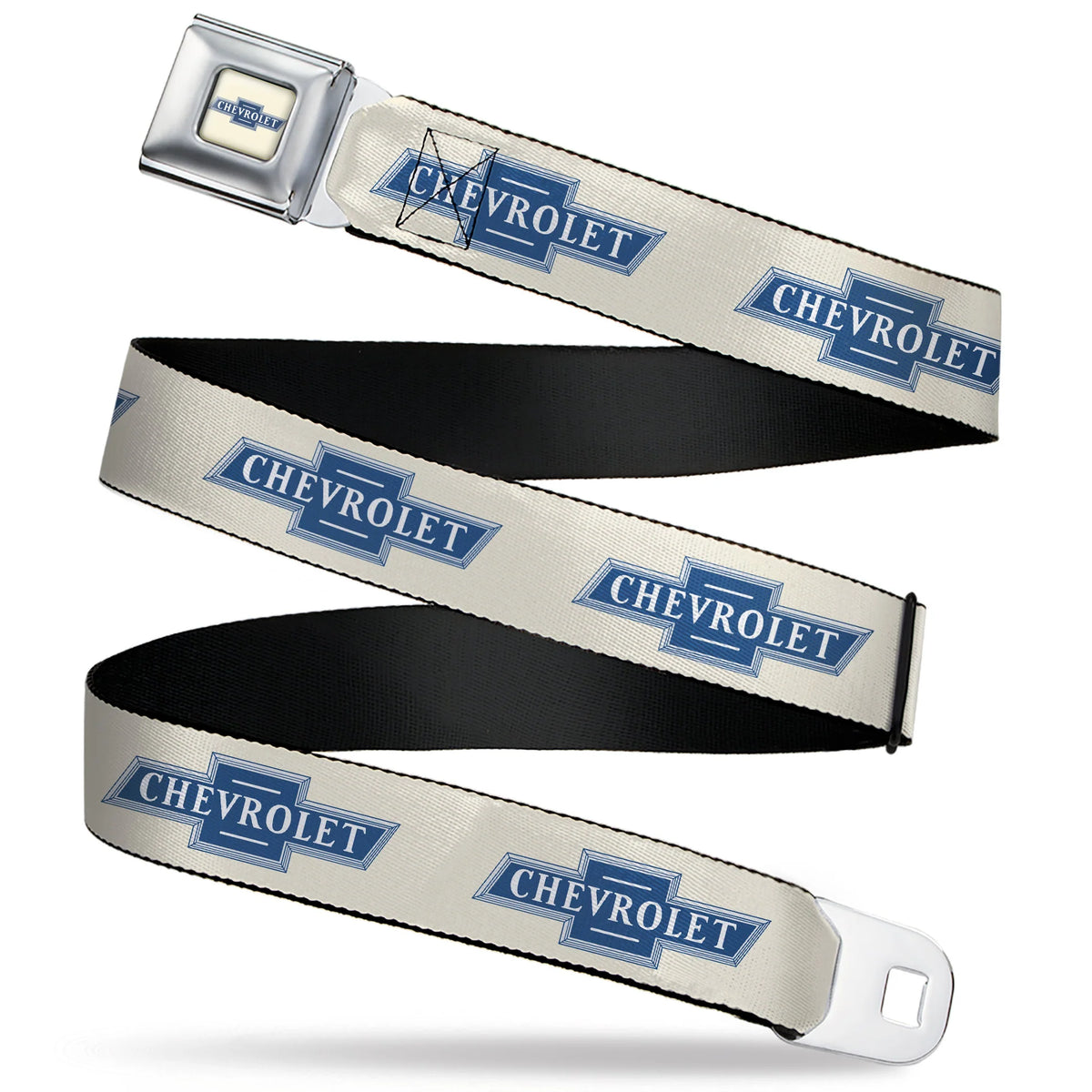 Chevrolet 1940 Bowtie Logo Seatbelt Belt
