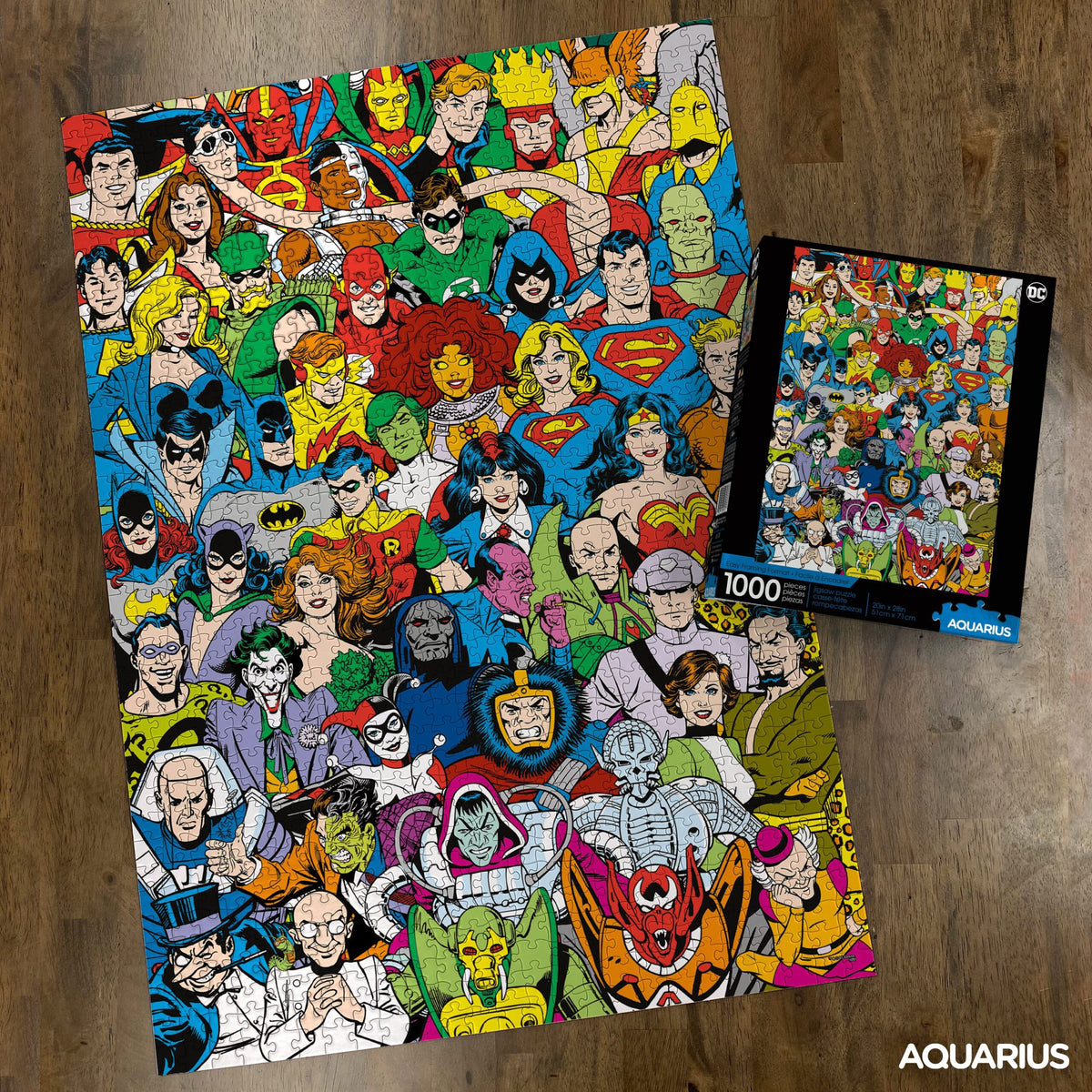 DC Comics Vintage 1000 Piece Puzzle