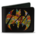 Batman- Bat Signal Bi-Fold Wallet