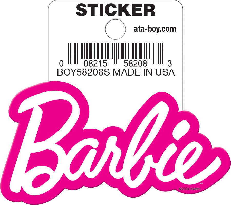 Barbie Die-Cut Sticker