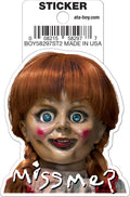 Annabelle - Miss Me Sticker