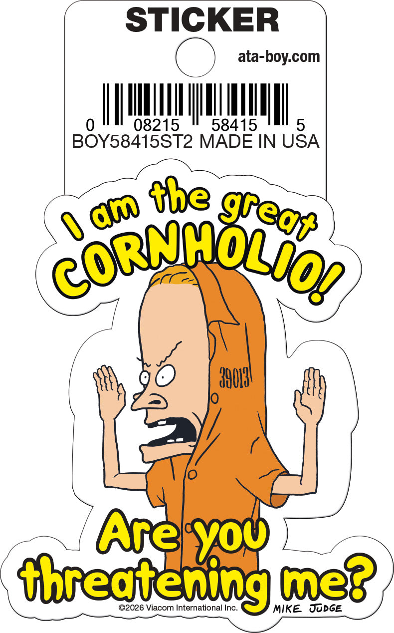 Beavis & Butthead - Cornholio Sticker