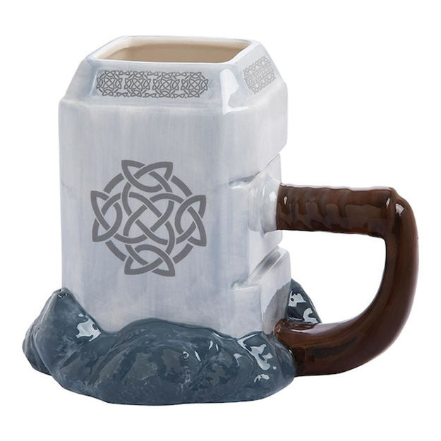 Thor's Hammer Sculpted Mug