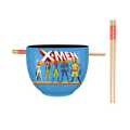 X-Men Characters Standing Line Up 20oz Ceramic Ramen Bowl