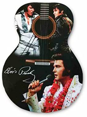 Elvis- Guitar Shaped Coasters 4 Pack