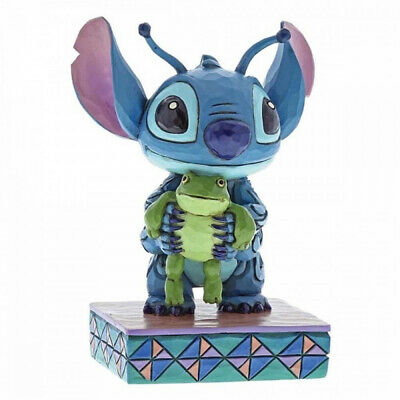Jim Shore: Lilo & Stitch- Stitch w Frog Figurine