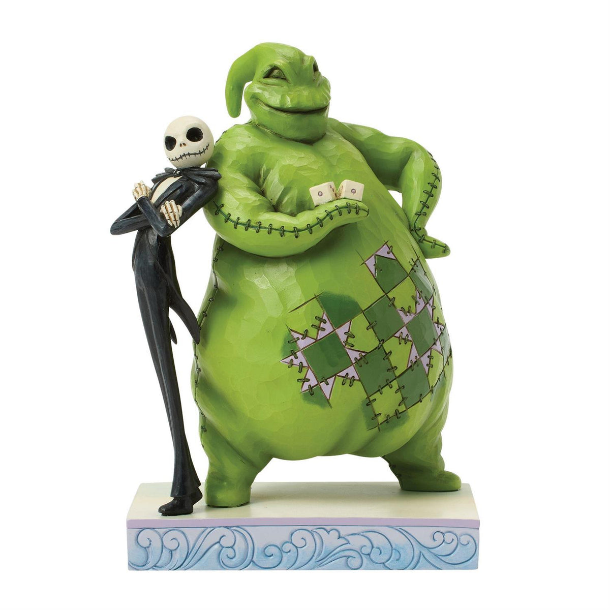 Jim Shore: Nightmare Before Christmas- Jack & Oogie Boogie Figurine