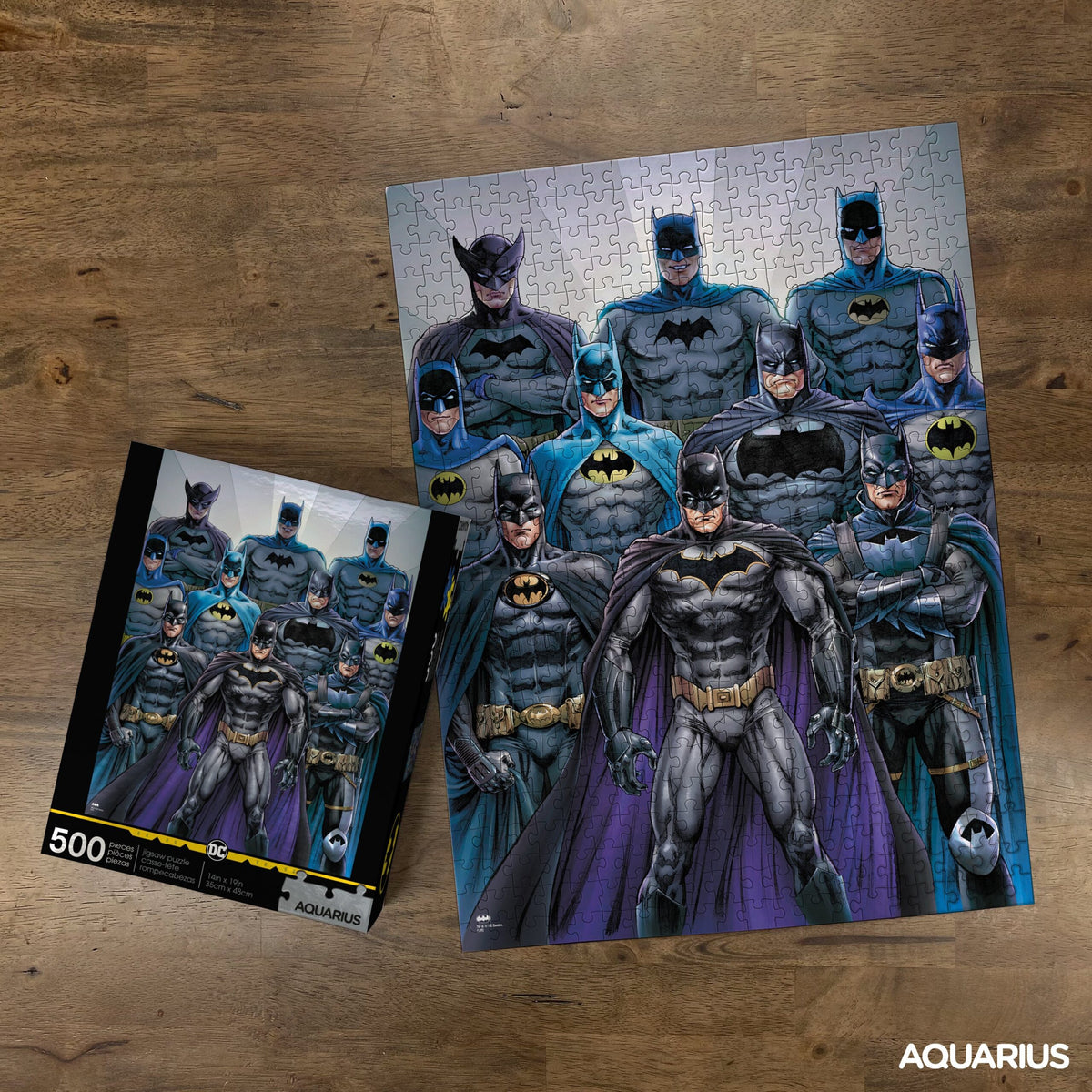 Batman Suits 500 Piece Puzzle