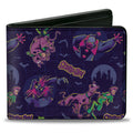 Scooby Doo Ghosts & Clowns Bi-Fold Wallet
