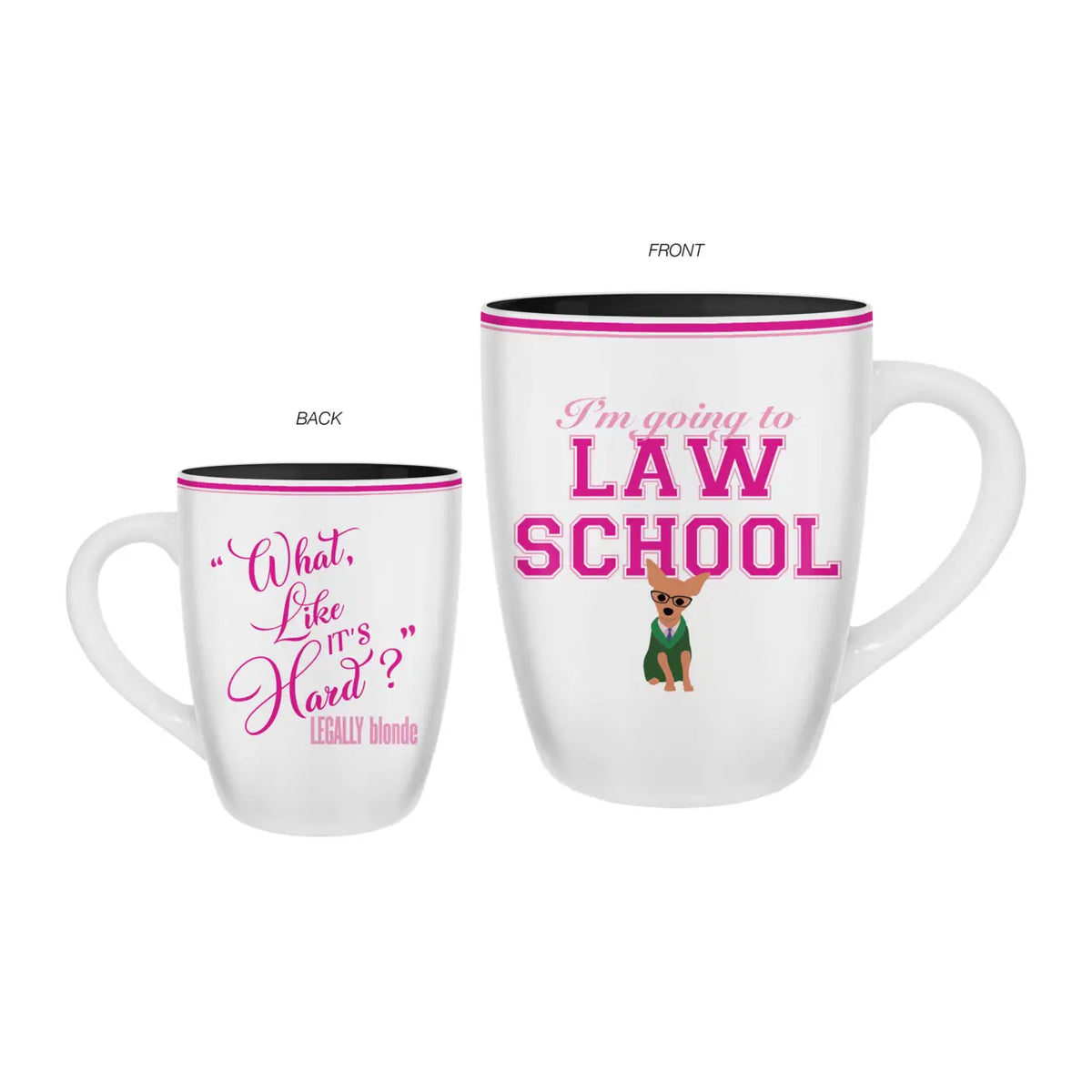 Legally Blonde- What, Like It's Hard? 25oz Jumbo Curved Ceramic