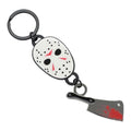 Friday the 13th- Mask/Cleaver Keychain