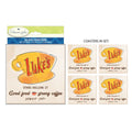 Gilmore Girls Luke's Sign Glass Coaster Set (4-Pack)