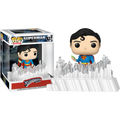 Superman: The Movie (1978)- Superman w/ Crystal (Fortress of Solitude) Deluxe Pop!