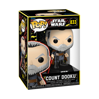 Star Wars- Count Dooku (Retro) Pop!