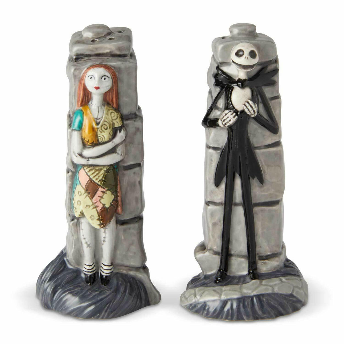 Nightmare Before Christmas- Jack & Sally Salt & Pepper Shaker Set