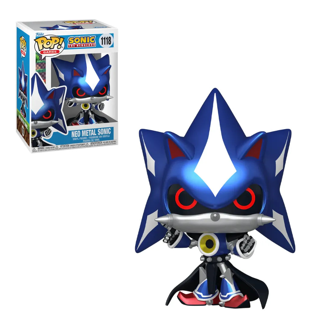 Sonic the Hedgehog- Neo Metal Sonic (Metallic) Pop!