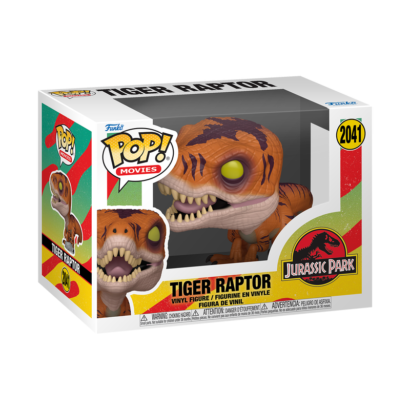 Jurassic Park- Tiger Raptor Pop!
