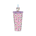 The Beauty & the Beast- Chip 24oz Double Walled Cold Cup with Topper