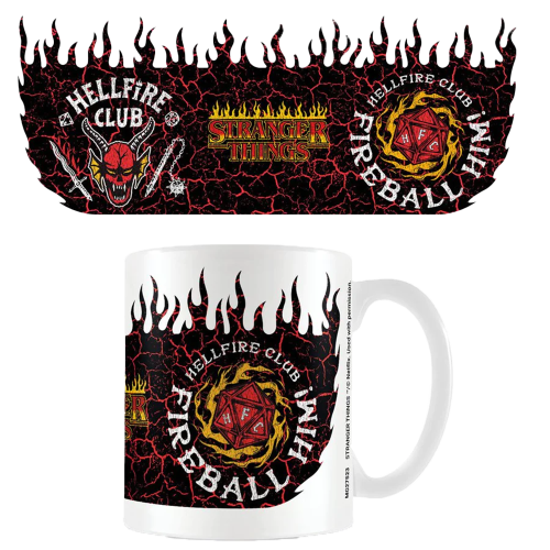 Stranger Things S4 Hellfire Club Mug