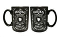 Elvis- B&W Matte Coffee Mug
