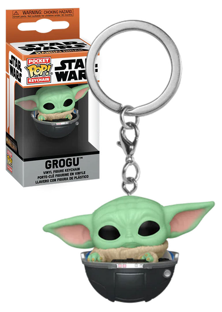 Star Wars: The Mandalorian- Grogu Pop! Keychain
