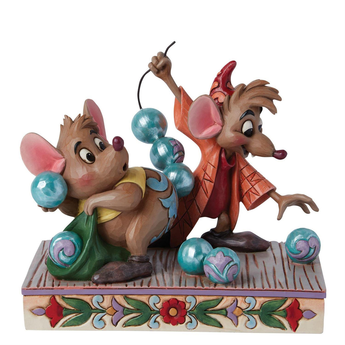 Jim Shore: Cinderella- Jaq & Gus Figurine