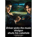 Supernatural Cakehole Magnet