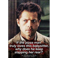 Supernatural - Castiel Pizzaman Magnet