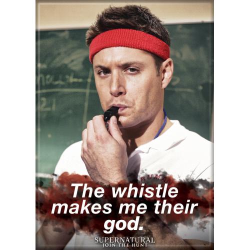 Supernatural - Dean Whistle God Magnet