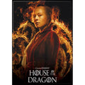 House of the Dragon - Flaming Targaryen Magnet