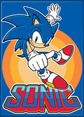 Sonic - Sonic on Blue Magnet