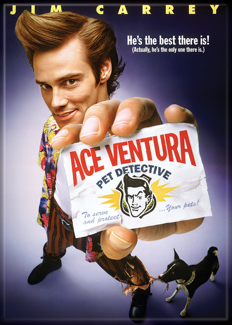 Ace Ventura - Movie Poster Magnet