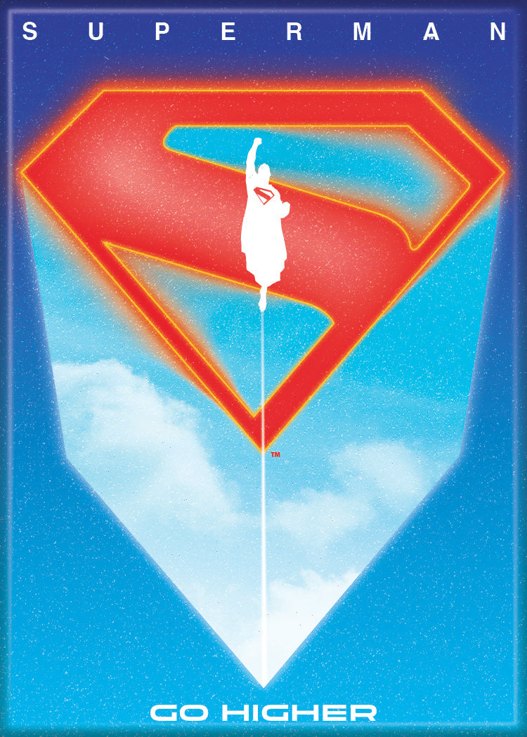 Superman - Go higher Magnet