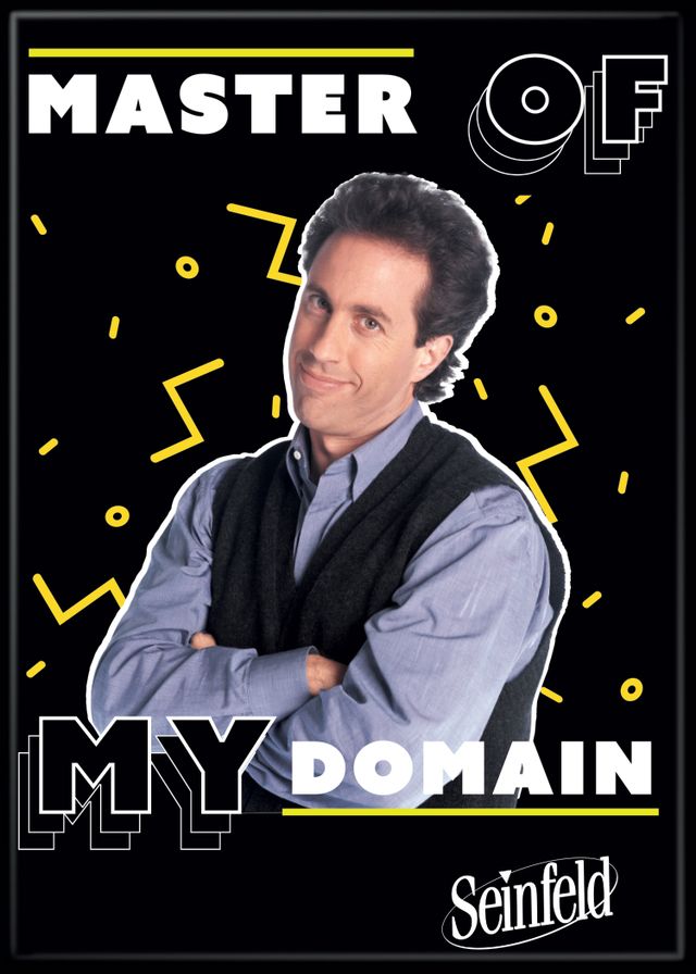 Seinfeld - Master of His Domain Magnet
