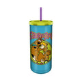 Scooby-Doo- Scared Shaggy 20z Plastic Tall Cup w/ Lid & Straw