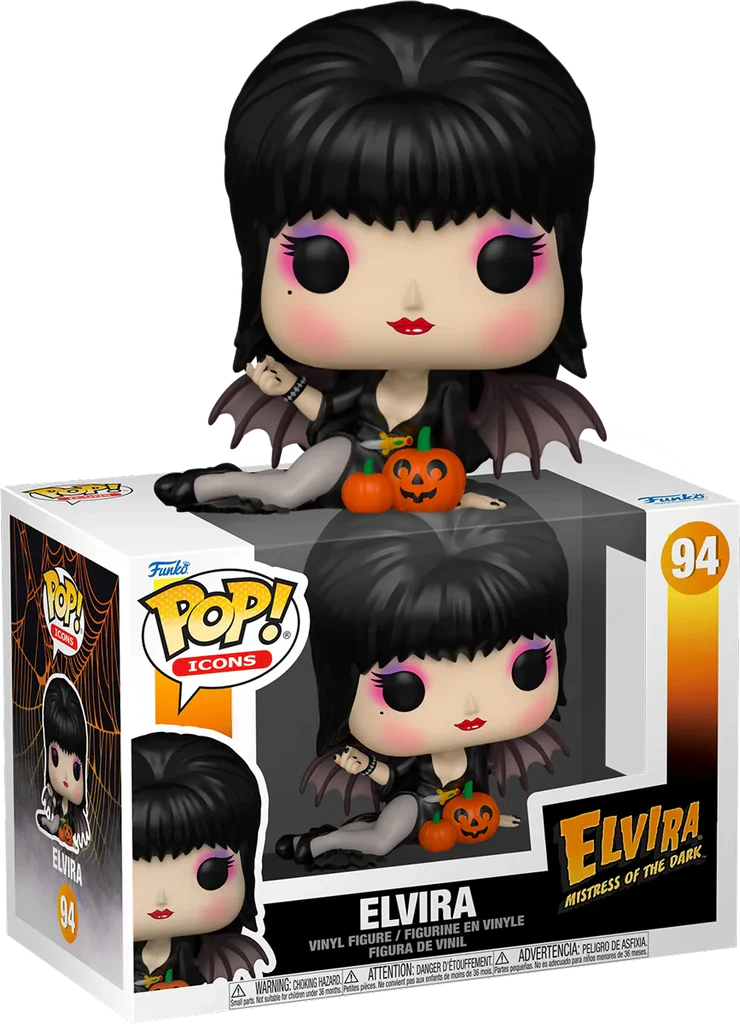 Elvira: Mistress of Darkness- Elvira with Pumpkins Pop!
