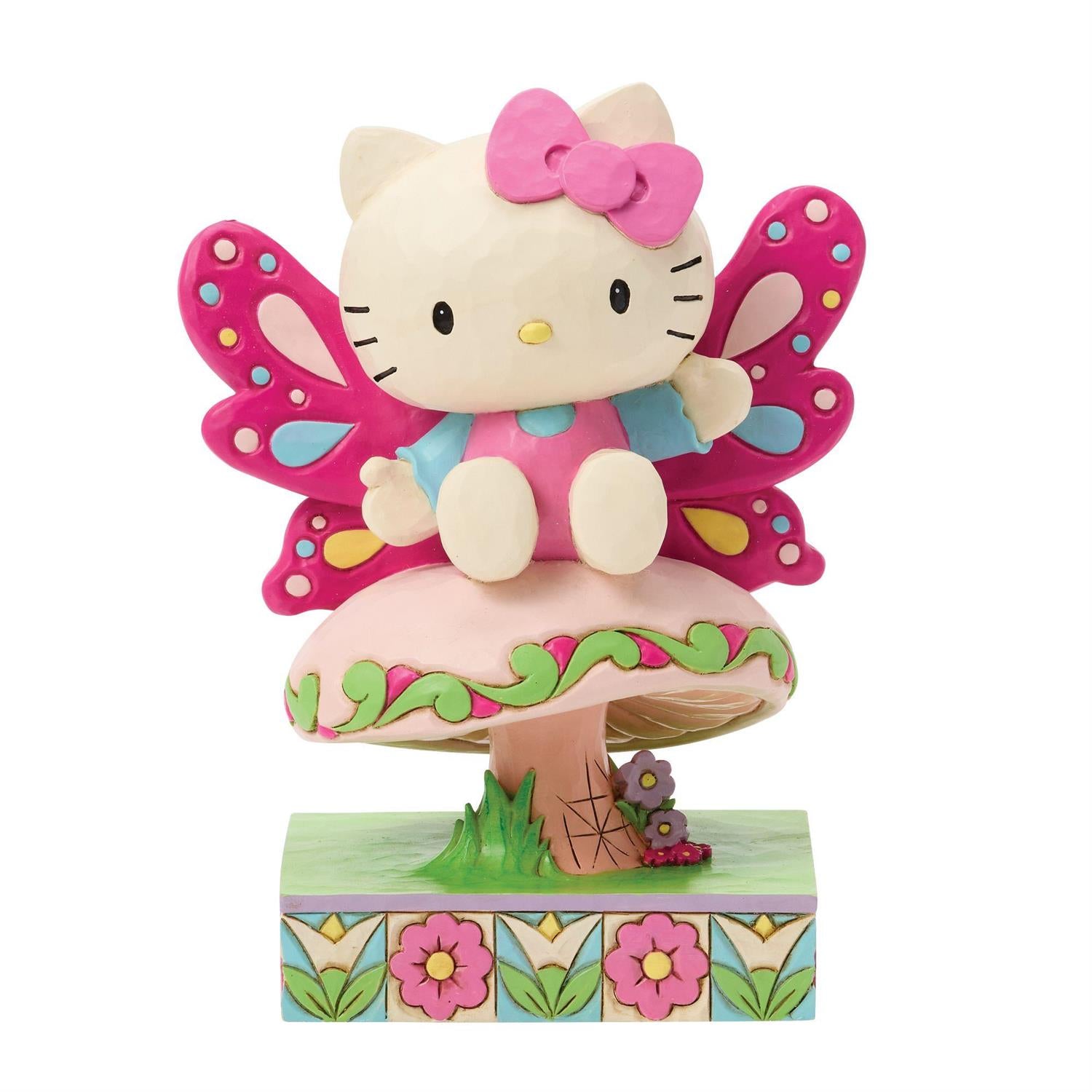 Jim Shore: Hello Kitty Mushroom Fairy Figurine