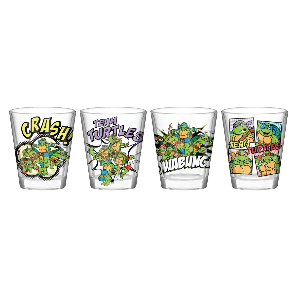 TMNT 1.5oz. Shot Glass Set 4-Pack