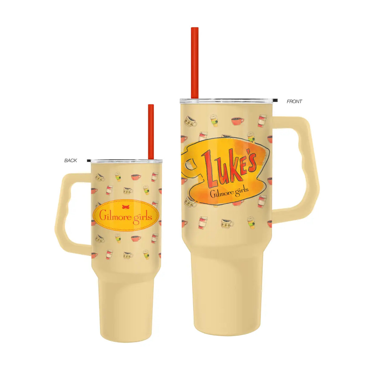 Gilmore Girls Luke's 40 oz Stainless Steel Tumbler with Handle