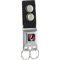 Grateful Dead Seatbelt Keychain