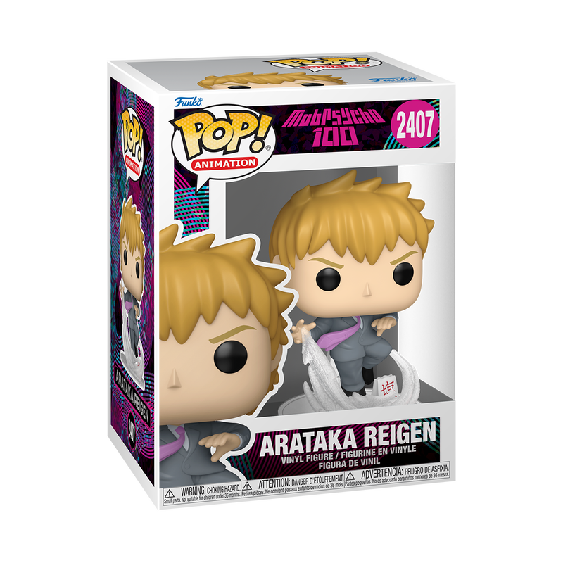 Mob Psycho 100- Arataka Reigen Pop!