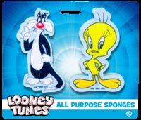 Looney Tunes- Sylvester & Tweety Sponge Set