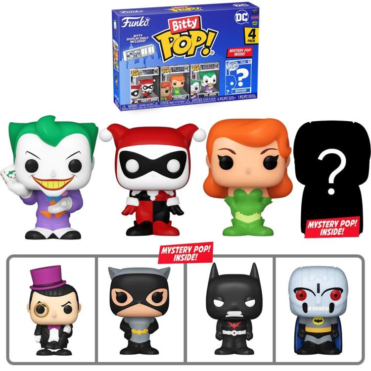 DC Comics- Harley Quinn Bitty Pop! Set