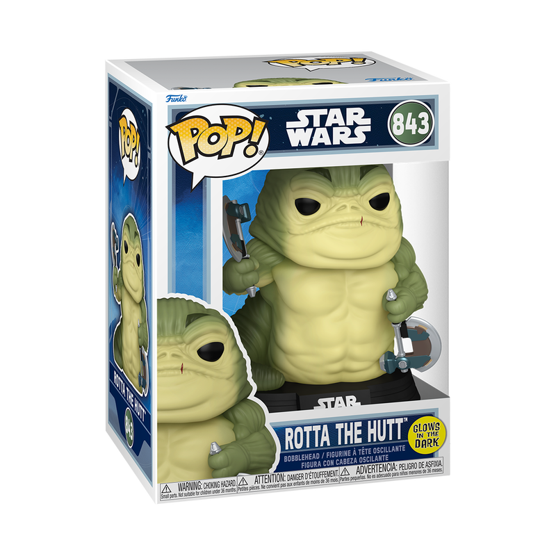 Star Wars: The Mandalorian & Grogu- Rotta the Hutt Pop!