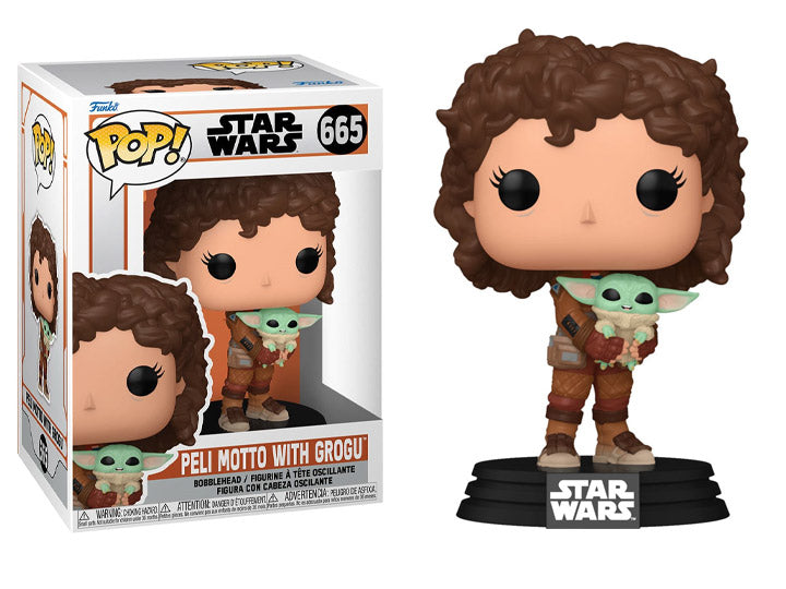 Star Wars: The Mandalorian- Peli Motto w/ Grogu Pop!