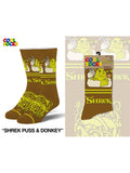 Shrek, Donkey & Puss Socks