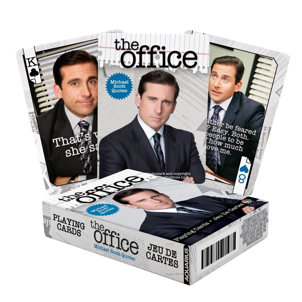The Office- Michael Quotes Playing Cards